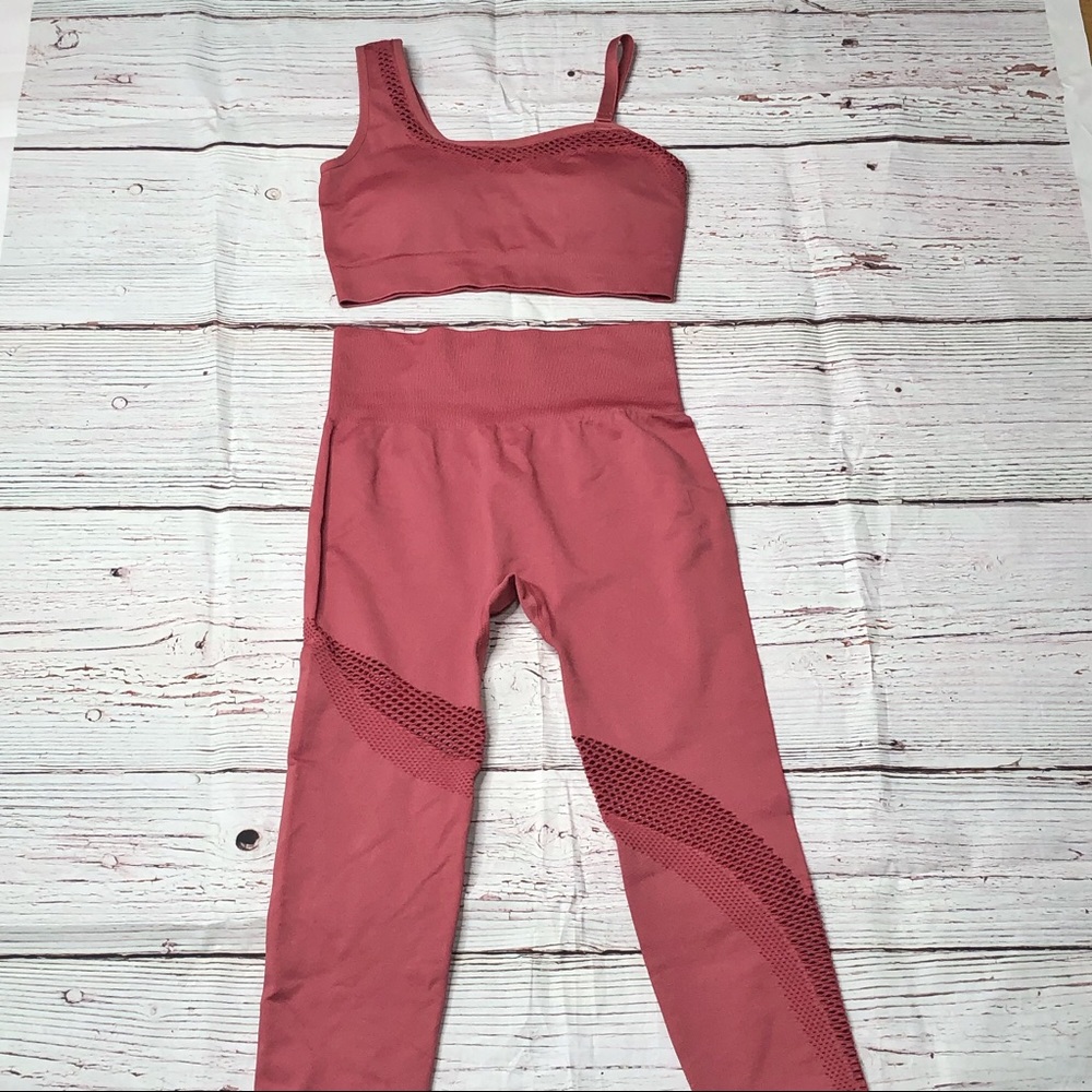 Seamless Activewear Set Pink